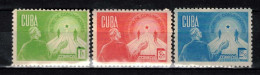 Delcampe - Cuba 1944. Yvert 286A-C ** MNH. - Neufs