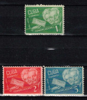 Delcampe - Cuba 1945. Yvert 293A-C ** MNH. - Neufs
