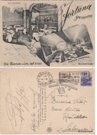 Delcampe - # GENOVA:  RISTORANTE "FORTUNA" - VIA GRAMSCI   - 1949 - Genova (Genua)