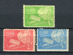 Delcampe - Cuba 1946. Yvert 296A-C ** MNH. - Neufs