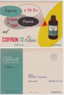 Delcampe - # Pubblicitaria Medicale: "COFRON 12" ABBOTT Viagg. Da Roma A Montemarciano (AN) - Autres & Non Classés