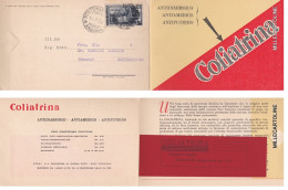 Delcampe - # PUBBLICITARIA MEDICALE "COLIATRINA" - Cart. Doppia - Autres & Non Classés