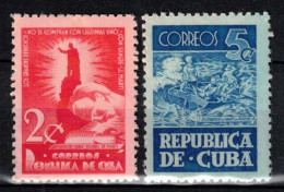 Delcampe - Cuba 1948. Yvert 312-13 ** MNH. - Neufs