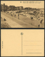 Delcampe - KNOCKE S/Mer Albert Plage La Digue - Beach Old Postcard - Autres & Non Classés
