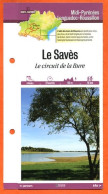 Delcampe - 31 Haute Garonne LE SAVES CIRCUIT DE LA BURE  Midi Pyrénées Fiche Dépliante Randonnées Balades - Géographie