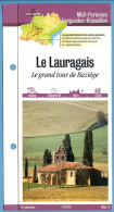 Delcampe - 31 Haute Garonne LE LAURAGAIS Le Grand Tour De Baziège  Midi Pyrénées Fiche Dépliante Randonnées Balades - Géographie
