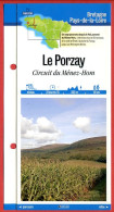 Delcampe - 29 Finistère LE PORZAY Circuit Du Ménez Hom Bretagne Fiche Dépliante Randonnées Balades - Géographie