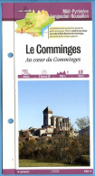 Delcampe - 31 Haute Garonne LE COMMINGES Au Coeur Du Comminges  Midi Pyrénées Fiche Dépliante Randonnées Balades - Géographie