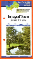 Delcampe - 27 Eure LE PAYS D'OUCHE VALLEE DE LA GUIEL Normandie Fiche Dépliante Randonnées Balades - Géographie
