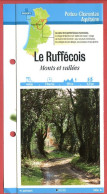Delcampe - 16 Charente LE RUFFECOIS Monts Et Vallées Poitou Charentes Fiche Dépliante Randonnées Balades - Géographie
