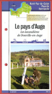Delcampe - 14 Calvados LE PAYS D'AUGE Lavandières De Douville En Auge Normandie Fiche Dépliante Randonnées Balades - Géographie