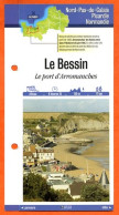 Delcampe - 14 Calvados LE BESSIN LE PORT D'ARROMANCHES  Normandie Fiche Dépliante Randonnées Balades - Géographie