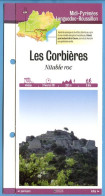 Delcampe - 11 Aude LES CORBIERES Nitable Roc Languedoc Roussillon Fiche Dépliante Randonnées Balades - Géographie