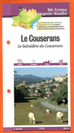Delcampe - 09 Ariège LE COUSERANS Belvédère Du Couserans  Midi Pyrénées Fiche Dépliante Randonnées Balades - Géographie