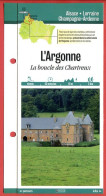 Delcampe - 08 Ardennes L'ARGONNE Boucle De Chartreux  Champagne Ardenne Fiche Dépliante  Randonnées Balades - Géographie