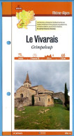 Delcampe - 07 Ardèche LE VIVARAIS Grimpeloup Rhone Alpes Fiche Dépliante  Randonnées Balades - Géographie