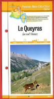 Delcampe - 05 Hautes Alpes LE QUEYRAS Le Col Vieux PACA Fiche Dépliante  Randonnées Balades - Géographie