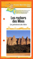 Delcampe - 04 Alpes Haute Provence LES ROCHERS DES MEES Les Pénitents Des Mées  PACA Fiche Dépliante  Randonnées Balades - Géographie