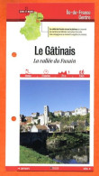 Delcampe - 77 Seine Et Marne LE GATINAIS VALLEE DU FUSAIN  Ile De France Fiche Dépliante Randonnées Balades - Géographie