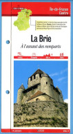 Delcampe - 77 Seine Et Marne LA BRIE A L'assaut Des Remparts  Ile De France Fiche Dépliante Randonnées  Balades - Géographie