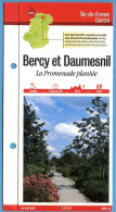 Delcampe - 75 Paris BERCY ET DAUMESNIL La Promenade Plantée  Ile De France Fiche Dépliante Randonnées  Balades - Géographie