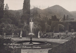 Delcampe - CARTOLINA  COLLI EUGANEI-VALSANZIBIO PADOVA VENETO VILLA PIZZONI ARDEMANI GIARDINO VIAGGIATA 1957  Z54 - Padova (Padua)