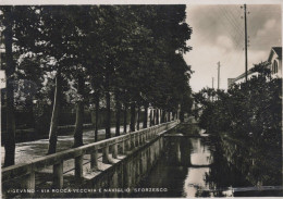 Delcampe - CARTOLINA  VIGEVANO PAVIA LOMBARDIA VIA ROCCA VECCHIA E NAVIGLIO SFORZESCO NON VIAGGIATA  Z54 - Pavia