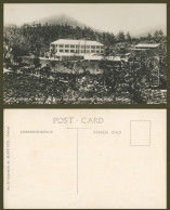 Delcampe - Ceylon Old Real Photo Postcard TEA ESTATE General View Showing FACTORY, Panorama - Sri Lanka (Ceylon)