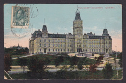 Delcampe - Postcard, CANADA, Quebec, Parliament Building - Québec - La Cité