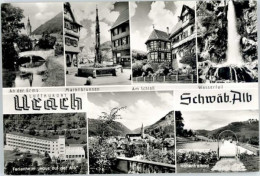 Delcampe - Urach Bad Urach Erms Ferienheim Haus Auf Der Alb Hoehenfereibad - Bad Urach