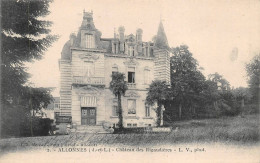 Delcampe - Allonnes Château Des Rigaudières - Allonnes