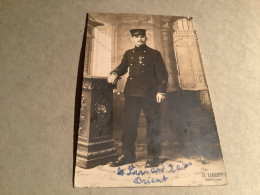 Delcampe - Militaria Carte Photo Militaire  Tunisie Souvenir De Ferryville 1916 Photo Ch.carsenty Bizerte - Regimente