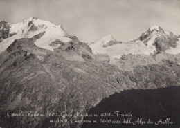 Delcampe - CARTOLINA  CERESOLE REALE M. 1600 TORINO PIEMONTE GRAND PARADISO M. 4061 TRESENTA M. 3609 CIARFORON VIAGGIATA 1951  Z54 - Autres Monuments, édifices