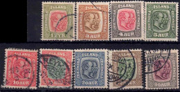 Delcampe - YT 47 à 50, 52, 53, 55, 56, 58 - Oblitérés