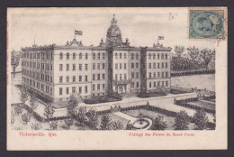 Delcampe - Postcard, CANADA Victoriaville College Of Brothers Of Sacred Heart - Autres & Non Classés