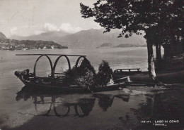 Delcampe - CARTOLINA  LAGO DI COMO LOMBARDIA "MOTIVO" VIAGGIATA 1954   Z54 - Como