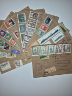 Delcampe - Lot 10x Poland 1961 Registered Covers To Holland - Birds Thematic & PZF Control / Censorship Stamps - Sammlungen