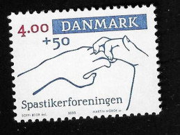 Delcampe - 2000 Linked Hands  Michel DK 1260 Stamp Number DK B85 Yvert Et Tellier DK 1263 Stanley Gibbons DK 1216 Xx MNH - Unused Stamps