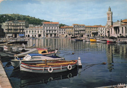 Delcampe - 34 SETE LES CANAUX ET LE PALAIS CONSULAIRE - Sete (Cette)