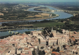 Delcampe - 84 AVIGNON LE PALAIS DES PAPES ET LE RHONE - Avignon