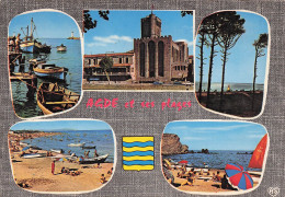 Delcampe - 34 AGDE PLAGES ET CENTRE VILLE - Agde