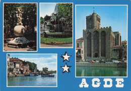 Delcampe - 34 AGDE CATHEDRALE SAINT ETIENNE - Agde