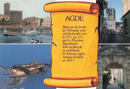 Delcampe - 34 AGDE CATHEDRALE SAINT ETIENNE - Agde