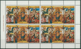 Delcampe - Griechenland 1980 Weihnachten: Ikone 1438/40 ZD-Bogen Postfrisch (C30857) - Blocks & Kleinbögen