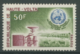 Delcampe - Obervolta 1964 Welttag Der Meteorologie Barograph 145 Postfrisch - Haute-Volta (1958-1984)