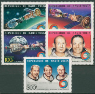 Delcampe - Obervolta 1975 Raumfahrtunternehmen Apollo-Sojus 581/85 Postfrisch - Haute-Volta (1958-1984)