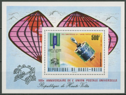 Delcampe - Obervolta 1974 100 Jahre Weltpostverein UPU Block 28 Postfrisch (C28858) - Haute-Volta (1958-1984)