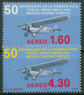 Delcampe - Mexiko 1978 Mexikanische Flugpostroute 1584/85 Postfrisch - Mexico