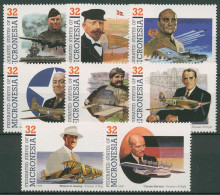 Delcampe - Mikronesien 1996 Pioniere Der Luft- Und Raumfahrt 452/59 Postfrisch - Mikronesien