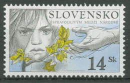 Delcampe - Slowakei 2001 Gedenktag Für Holocaustopfer 405 Postfrisch - Neufs